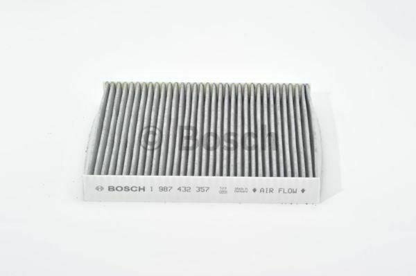 BOSCH 1987432357 Filter, interior air for AUDI, MERCEDES-BENZ, PUCH, SEAT, SKODA