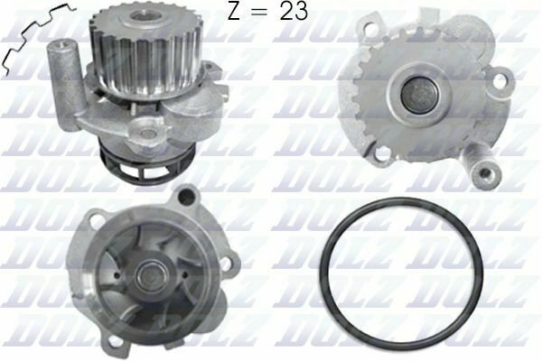 DOLZ A212 Water Pump for AUDI, SEAT, SKODA, VW