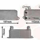 VAN WEZEL 30013702 Oil Cooler, engine oil for MERCEDES-BENZ