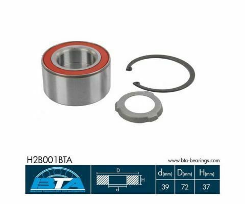 BTA H2B001BTA Wheel Bearing Kit for BMW