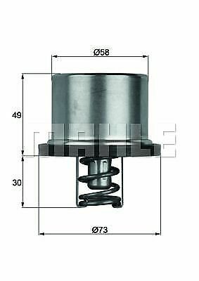 BEHR THD179 Thermostat, coolant for BMW