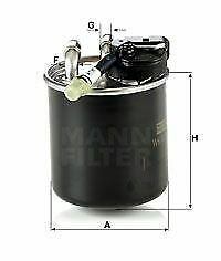 MANN WK820/17 Fuel filter for MERCEDES-BENZ