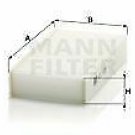 MANN CU1721-2 Filter, interior air for ALPINA, BMW