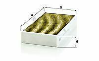 MANN FP2646-2 Filter, interior air for MERCEDES-BENZ