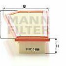 MANN C3210 Air Filter for MERCEDES-BENZ