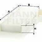 MANN CU29003-2 Filter, interior air for CITROËN, DS, OPEL, PEUGEOT, TOYOTA