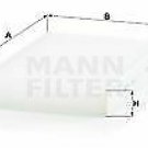 MANN CU2940 Filter, interior air for CITROËN, DS, PEUGEOT