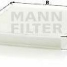 MANN CU2545 Filter, interior air for AUDI, MERCEDES-BENZ, PUCH, SEAT, SKODA, VW