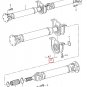 VW AUDI SKODA SEAT 2E0598351F VW 2E0598351F Repair Kit Propshaft Centre Bearing,