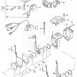 VW AUDI SKODA SEAT 4H0898919F Audi 4H0898919F Repair Set For Auxiliary Heater OE