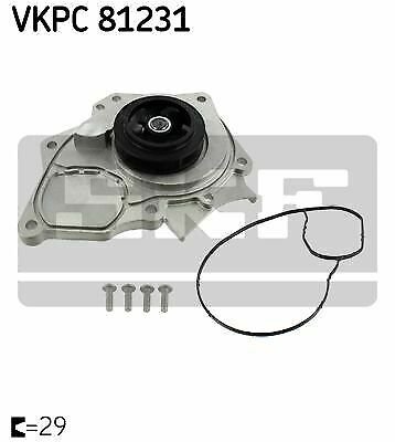 SKF VKPC81231 Water Pump for AUDI, SEAT, SKODA, VW