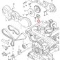 VW AUDI SKODA SEAT 059109243L VW Audi Skoda 059109243L Timing Belt Tensioner Pul