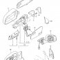 VW AUDI SKODA SEAT 4F1857409B3FZ Audi 4F1857409B3FZ Exterior Mirror Mount, Left,
