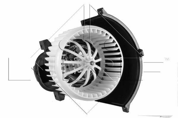 NRF 34091 Interior Blower for AUDI, PORSCHE, VW