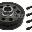 SWAG 20 93 3077 Belt Pulley, crankshaft for BMW