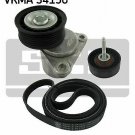 SKF VKMA 34150 V-Ribbed Belt Set for FORD