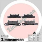 ZIMMERMANN 24721.170.1 Brake Pad Set, disc brake for PORSCHE, VW