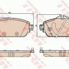 TRW GDB2070 Brake Pad Set, disc brake for MERCEDES-BENZ