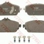 TRW GDB2070 Brake Pad Set, disc brake for MERCEDES-BENZ