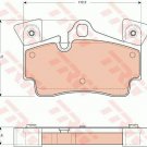 TRW GDB1652 Brake Pad Set, disc brake for AUDI, PORSCHE