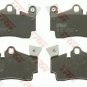 TRW GDB1652 Brake Pad Set, disc brake for AUDI, PORSCHE