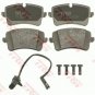 TRW GDB1902 Brake Pad Set, disc brake for AUDI, PORSCHE