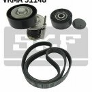 SKF VKMA 31148 V-Ribbed Belt Set for VW
