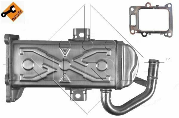 NRF 48113 Cooler, exhaust gas recirculation for AUDI, SEAT, SKODA, VW