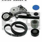 SKF VKMAF 31014-2 V-Ribbed Belt Set for AUDI, SEAT, SKODA, VW