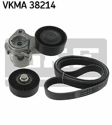 SKF VKMA 38214 V-Ribbed Belt Set for BMW