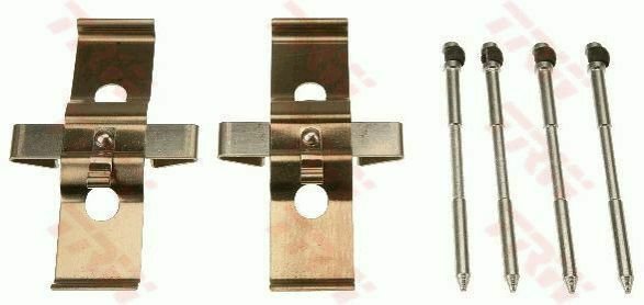 TRW PFK633 Accessory Kit, disc brake pads for VW