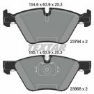 TEXTAR 2379401 Brake Pad Set, disc brake for BMW