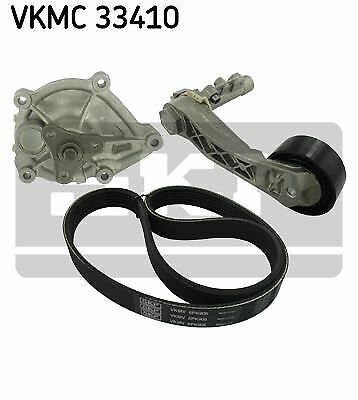 SKF VKMC 33410 Water Pump + V-Ribbed Belt Kit for CITRO&Atilde;�N, DS, MINI, PEUGEOT