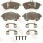 TRW GDB2056 Brake Pad Set, disc brake for MERCEDES-BENZ