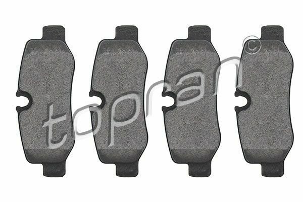 TOPRAN 409326 Brake Pad Set, disc brake for MERCEDES-BENZ