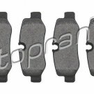TOPRAN 409326 Brake Pad Set, disc brake for MERCEDES-BENZ