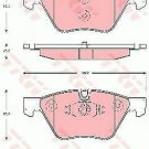 TRW GDB1662 Brake Pad Set, disc brake for BMW
