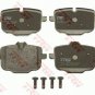 TRW GDB1869 Brake Pad Set, disc brake for BMW