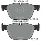 TEXTAR 2417001 Brake Pad Set, disc brake for BMW