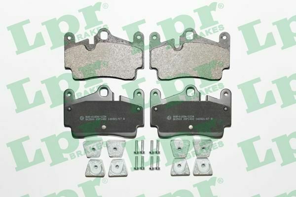 LPR 05P1482 Brake Pad Set, disc brake for AUDI, PORSCHE