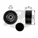 GATES T36248 Deflection/Guide Pulley, v-ribbed belt for AUDI, SEAT, VW