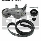 SKF VKMA 31005 V-Ribbed Belt Set for AUDI, SEAT, SKODA, VW