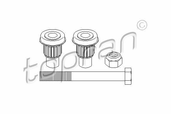 TOPRAN 400 527 Repair Kit, reversing lever for MERCEDES-BENZ
