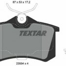 TEXTAR 2355402 Brake Pad Set, disc brake for AUDI, CITROËN, DS, FIAT, FORD, LANC