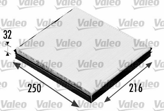 VALEO 698685 Filter, interior air for AUDI, MERCEDES-BENZ, SEAT, SKODA, VW