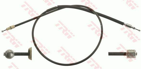 TRW GCH717 Cable, parking brake for PORSCHE, VW