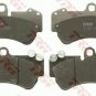 TRW GDB1720 Brake Pad Set, disc brake for VW