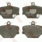 TRW GDB1365 Brake Pad Set, disc brake for SMART