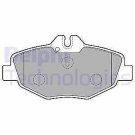 DELPHI LP1791 Brake Pad Set, disc brake for MERCEDES-BENZ