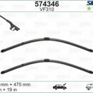 VALEO 574346 Wiper Blade for AUDI, SKODA, VW